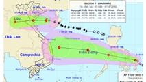 Diễn biến mới của bão số 7 và ATNĐ mạnh gần Biển Đông