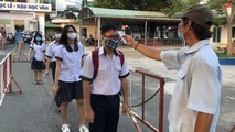 Từ 1/3 học sinh TP HCM đến trường trở lại