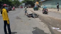 Tránh vũng nước, một phụ nữ tử vong thương tâm dưới gầm xe tải