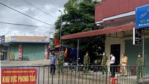 Huyện Kim Sơn ngày đầu thực hiện giãn cách theo Chỉ thị 15,16 của Thủ tướng Chính phủ. (Ảnh: Báo Ninh Bình)