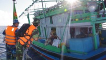 Phát hiện nhiều hoạt động đánh bắt hải sản trái phép trong hành lang an toàn đường ống dẫn khí dưới biển