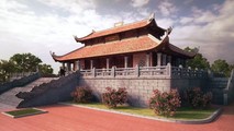 Nhà thờ họ Trương Việt Nam ở thị trấn Thiên Tôn, Ninh Bình là công trình cấp quốc gia.