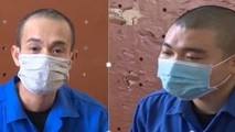 Hai đối tượng cầm đầu Nguyễn Văn Tú và Vũ Ngọc Thành. Ảnh: BANTĐ