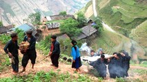 Đám tang của người H’Mông.