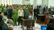 Các bị cáo tại tòa