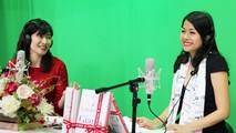 Nữ doanh nhân Trần Uyên Phương tại buổi giao lưu với khán thính giả đài VOV