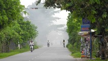 Trên một con đường ở Trà Vinh