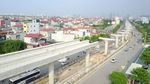 Dự án Tuyến đường sắt thí điểm TP Hà Nội, đoạn Nhổn - Ga Hà Nội, một trong những “điểm nghẽn” giải ngân của Hà Nội.