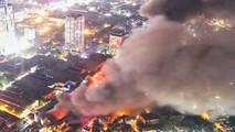Cháy kinh hoàng tại Công ty Bóng đèn phích nước Rạng Đông (Hà Nội)
