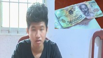 Thiếu niên TP HCM mua tiền giả về tỉnh lừa nhiều người dân đổi tiền thật