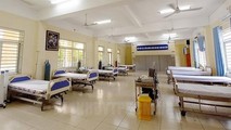 Cơ sở vật chất Khu cách ly tập trung dành cho bệnh nhân mắc COVID-19 tại quận Tân Phú (Nguồn ảnh: Thành ủy TP HCM)