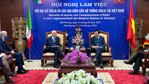 Buổi làm việc của Bí thư Tỉnh uỷ Hải Dương với Đại sứ Italia tại Việt Nam.