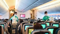 Hàng không thực hiện nghiêm quy trình phòng chống dịch COVID-19.