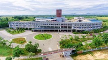 Bệnh viện Trung ương Huế cơ sở 2 nơi bệnh nhân nhiễm Covid-19 thứ 30 và bệnh nhân thứ 31 (chuyển từ Quảng Nam ra) đang điều trị.