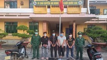 Các đối tượng và tang vật vụ trộm