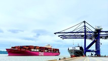 Cảng container Quốc tế Tân Cảng Hải Phòng đón tuyến mới đi bờ Tây Hoa Kỳ