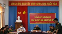 Sóc Trăng: Sôi nổi công tác tuyên truyền, hướng nghiệp tuyển sinh quân sự năm 2022