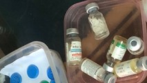 Một số tang vật công an thu giữ tại nơi ở của đối tượng Sương