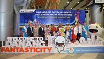 Chào đón chuyến bay đầu tiên của Korean Air tới Đà Nẵng vào tối 22/6.