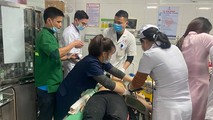 Các bệnh nhân được cấp cứu, điều trị tại bệnh viện