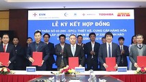 Lễ ký Hợp đồng EPC giữa Ban QLDA Điện 2 với liên danh nhà thầu