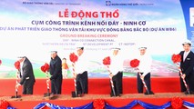 Ít việc, PMU các dự án đường thủy, giờ từng bước chuyển sang điều hành dự án đường bộ (trong ảnh: Kênh nối Đáy-Ninh Cơ, một dự án PMU này làm đại diện chủ đầu tư)