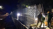 Tranh thủ thời tiết mùa khô Tây Nguyên, công nhân “Tổng” Trường Sơn thi công 3 ca trên công trường