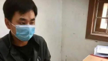 Đối tượng Huế và tang vật vụ án.