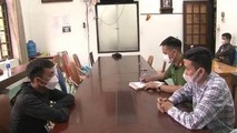 Nguyễn Xuân Sơn tại cơ quan điều tra.