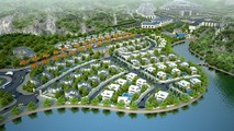 Phối cảnh dự án khu đô thị Cái Giá trên đảo Cát Bà do VInaconex ICT làm chủ đầu tư