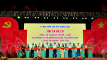 Khai mạc Triển lãm thành tựu kinh tế - xã hội Quảng Ninh.