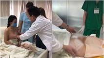 Bác sĩ Chiêm Quốc Thái livestream cảnh dùng tay khám ngực, mông cho các nữ bệnh nhân gây nhiều tranh cãi