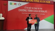 Herbalife tài trợ hơn 500 triệu đồng cho học sinh khiếm thính THCS Xã Đàn