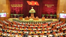 Hội nghị Trung ương 15 (khóa XII) đã hoàn thành toàn bộ nội dung chương trình đề ra. Ảnh: TTXVN
