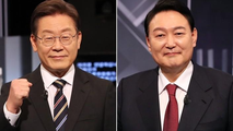 Ông Lee Jae-myung và ông Yoon Suk-yeol, hai ứng cử viên đang chạy đua vào chiếc ghế Tổng thống Hàn Quốc nhiệm kỳ mới. Ảnh: Yonhap