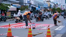Cần Thơ: Mô hình “Thảm an toàn cho học sinh qua đường” nhận được sự đồng thuận cao
