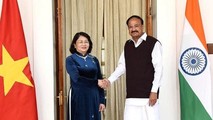 Phó Chủ tịch nước Đặng Thị Ngọc Thịnh và Phó Tổng thống Ấn Độ Venkaiah Naidu.