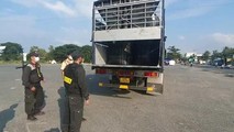 An Giang: Phát hiện xe tải vận chuyển 19 tấn hóa chất không rõ nguồn gốc