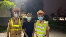 Đối tượng Phùng Văn Vinh thời điểm bị bắt giữ tối ngày 15/4.