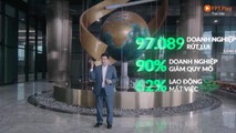 Ông Trương Gia Bình, Chủ tịch HĐQT FPT phát biểu khai mạc trên nền tảng không gian ảo.