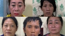 Nhóm đối tượng trộm cắp tài sản vừa bị Công an TP Nha Trang bắt giữ.