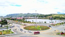 Một góc thành phố Lai Châu hiện đại, văn minh.