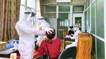 Lấy mẫu xét nghiệm virus SARS-CoV-2.