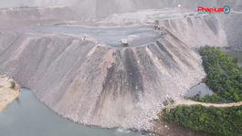 Quảng Ninh: Tiếp diễn tình trạng sử dụng đất đá thải mỏ than làm vật liệu san lấp mặt bằng các dự án
