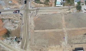 Dự án khu dân cư Tháp Chàm 1 tại phường Đô Vinh (TP Phan Rang Tháp Chàm) do Công ty TNHH và XD Kiến Thành làm chủ đầu tư đến nay chưa được phép bán.