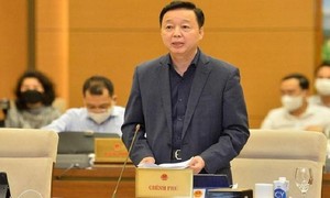 Bộ trưởng TN&MT Trần Hồng Hà.
