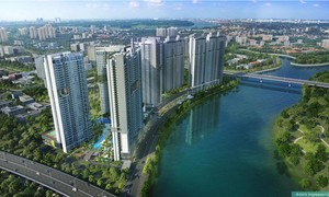 Dự án The Infiniti được chủ đầu tư Keppel Land quảng cáo trên nền tảng internet