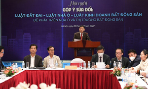 Hội nghị Góp ý sửa đổi Luật Nhà ở - Luật Kin h doanh bất động sản, để phát triển nhà ở và thị trường bất động sản lần thứ nhất
