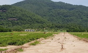 Thực tế “Khu dân cư Phú Mỹ Center” chỉ là bãi đất trống