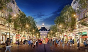 Nhà đầu tư rộn ràng “chuyển khẩu” kinh doanh về shophouse Danko City